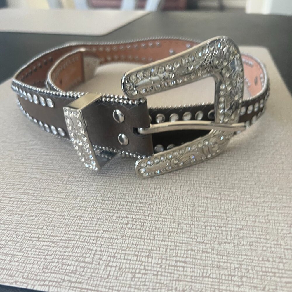 Brown Leather Belt